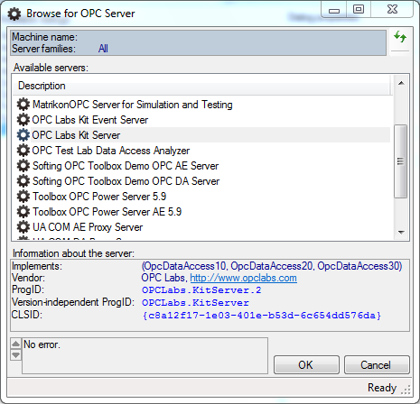 OpcServerDialog